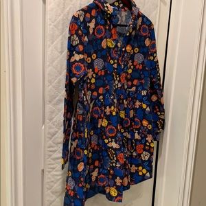 Cholian Flannel Babydoll Dress